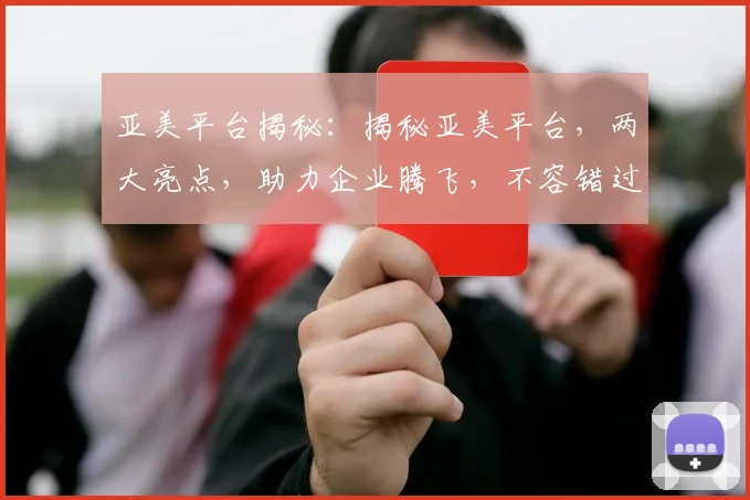 亚美平台揭秘：揭秘亚美平台，两大亮点，助力企业腾飞，不容错过