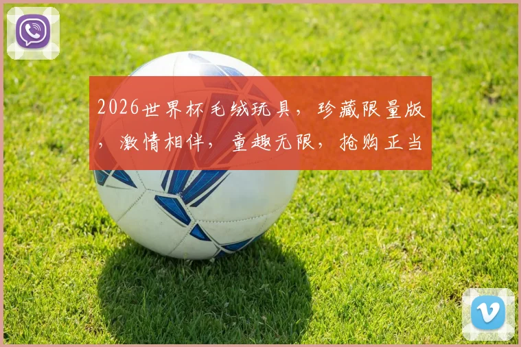 2026世界杯毛绒玩具，珍藏限量版，激情相伴，童趣无限，抢购正当时